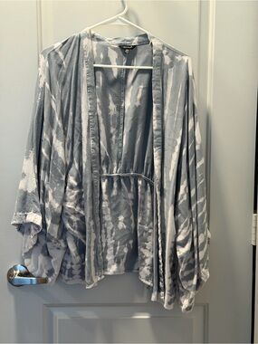 Tie die cardigan